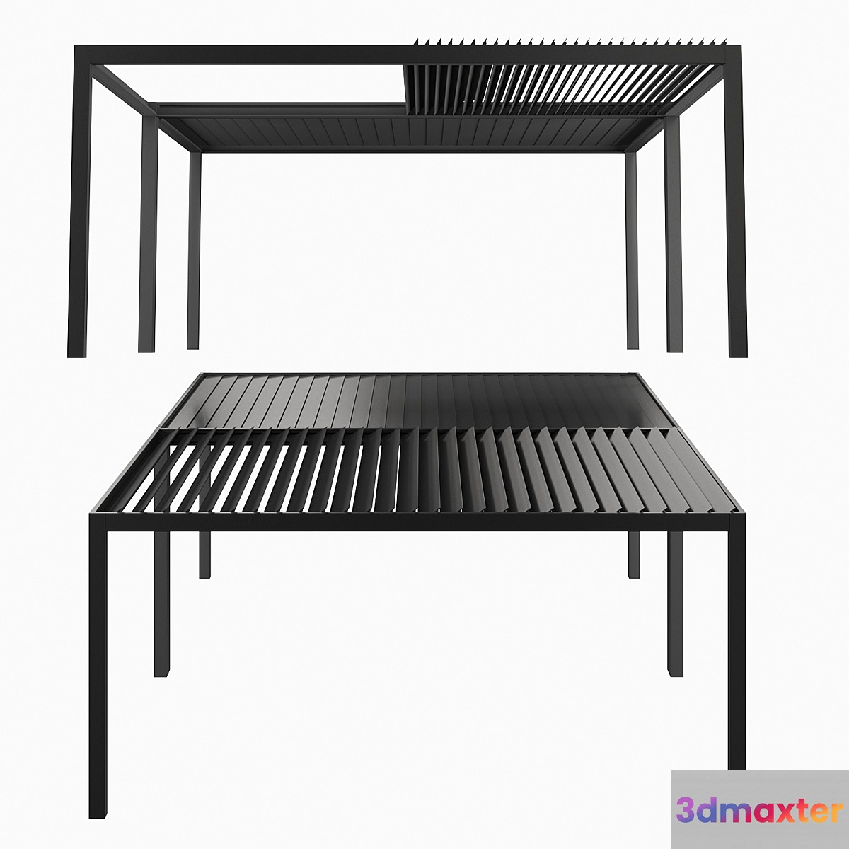 Pergola_Suntech EXXEN 3D Max