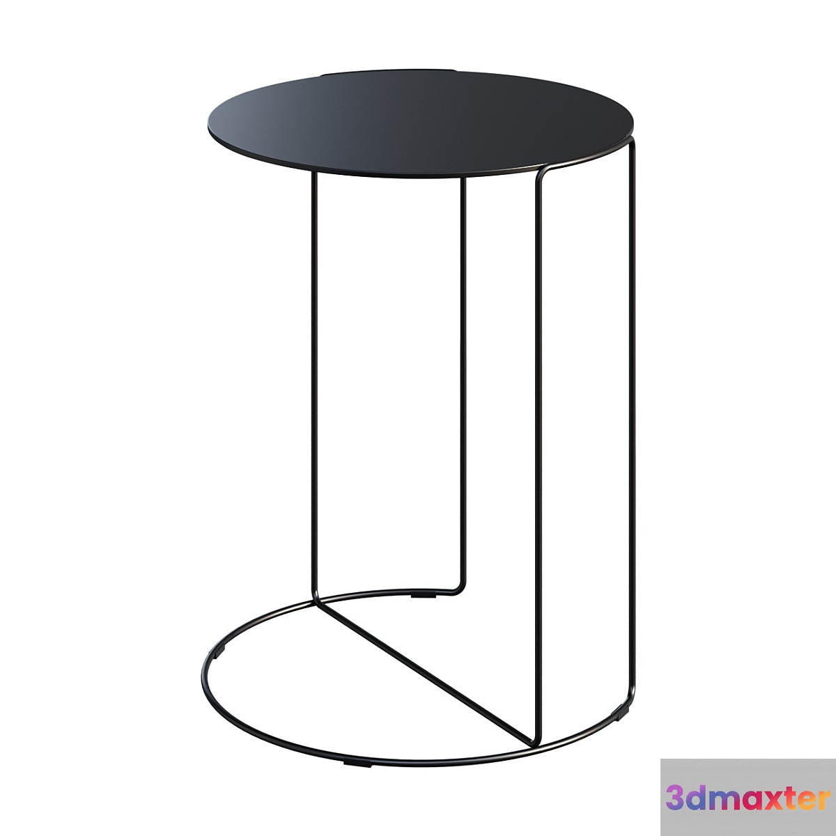 Coffee table WALTER KNOLL OKI BIJZETTAFEL T4 side coffee table 3D Max