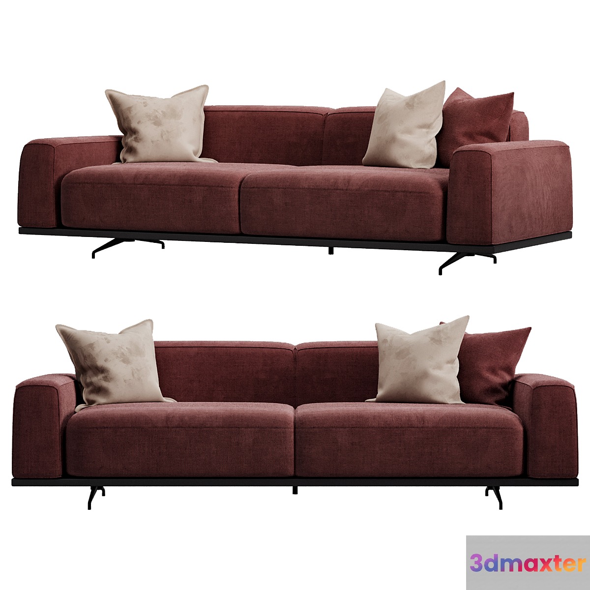 Enza home GIORNO koltuk sofa 3D Max
