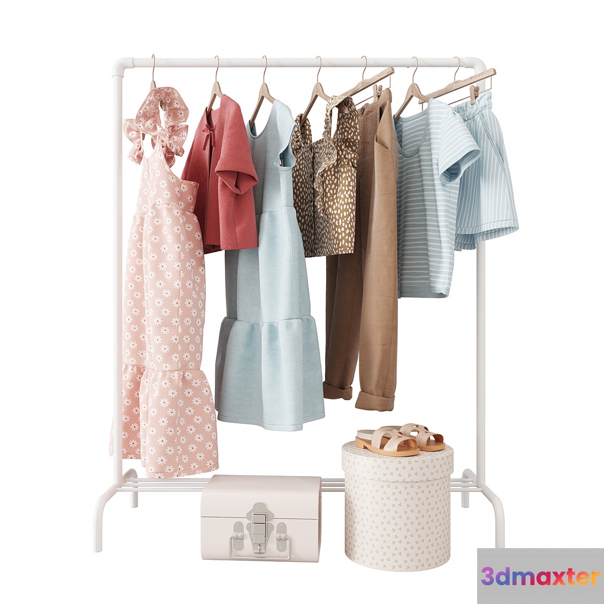 Baby Clothes Set 06 3D Max