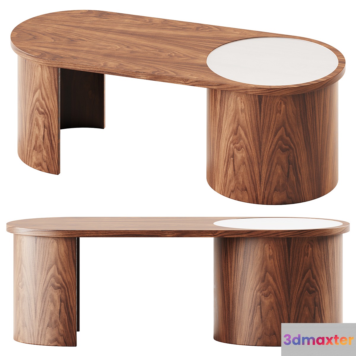 Contour Coffee Table by Bower Studio