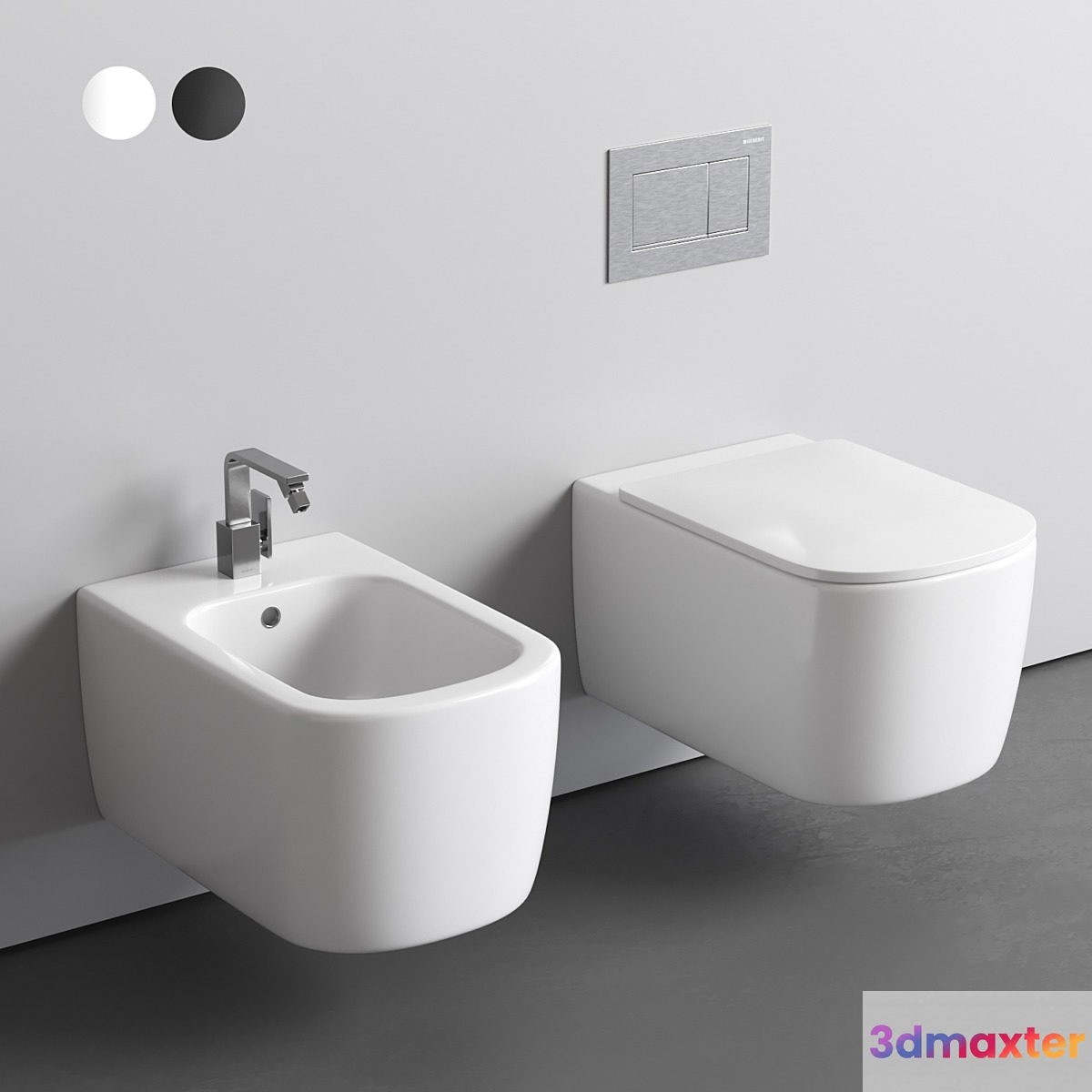 Nic Semplice wall hung WC
