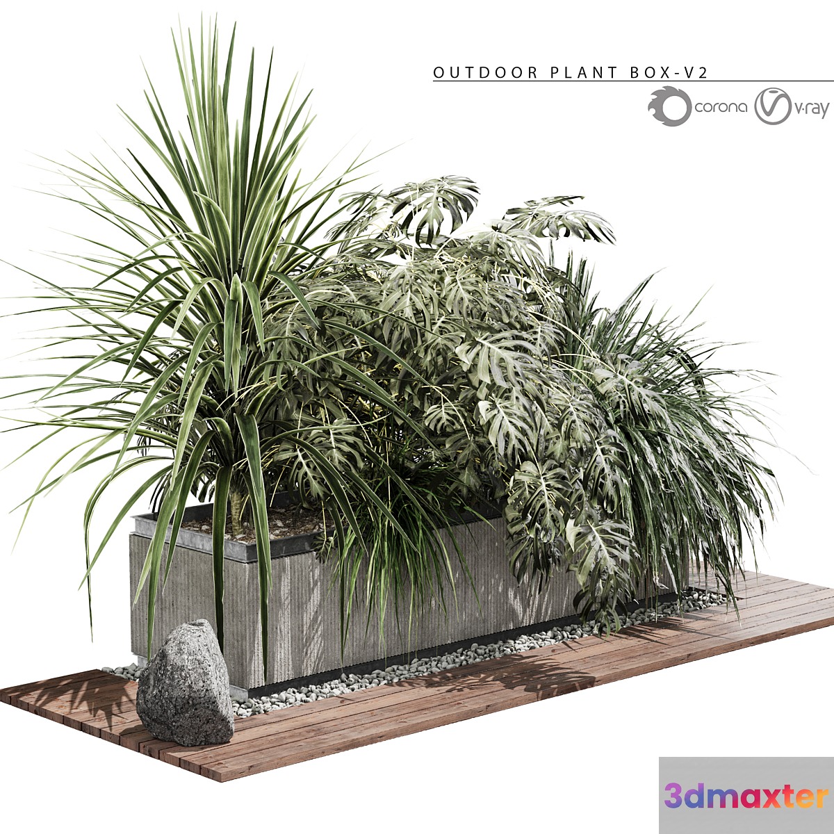 OUTDOOR PLANT BOX-V2