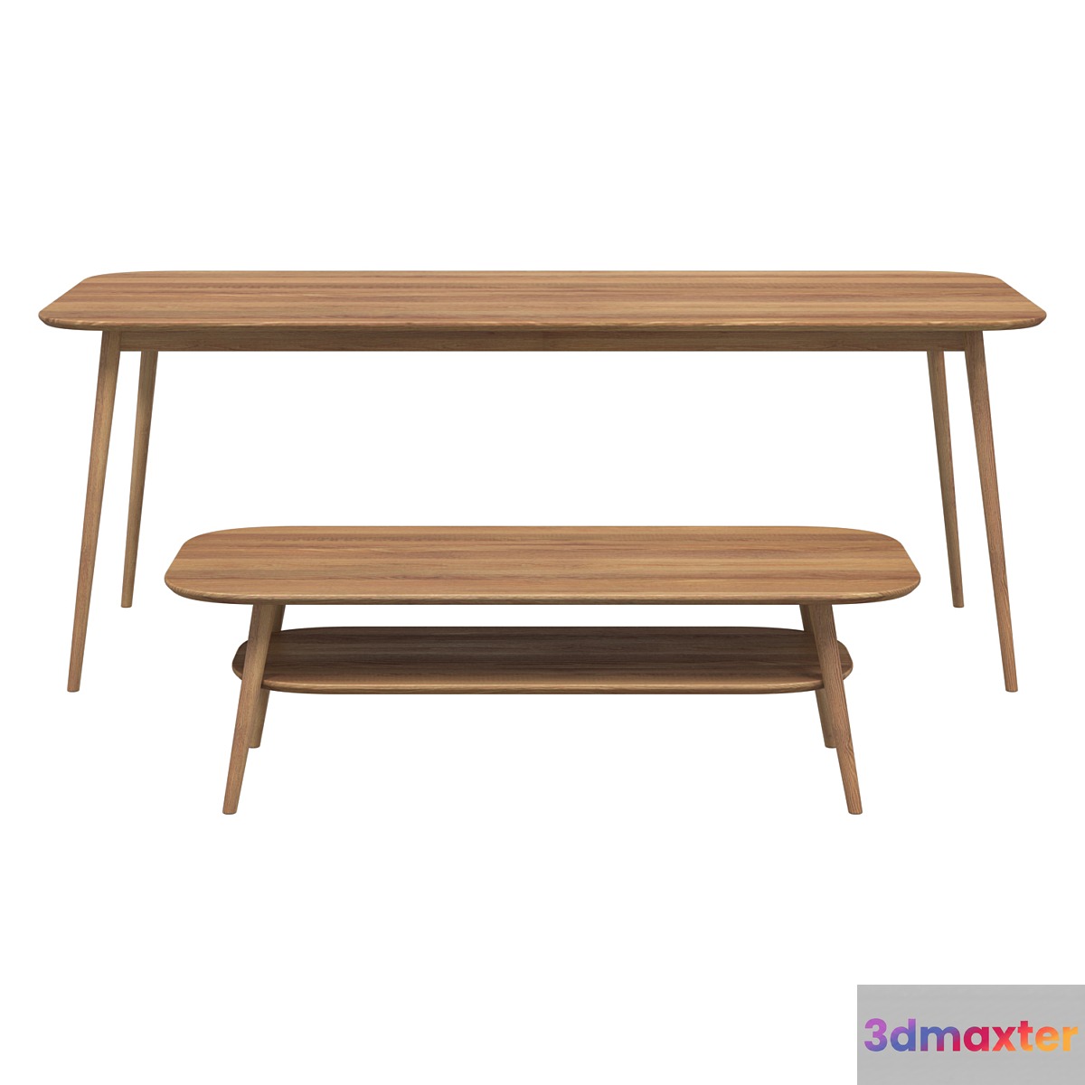 Coffee _ dining table Bruni 3D Max