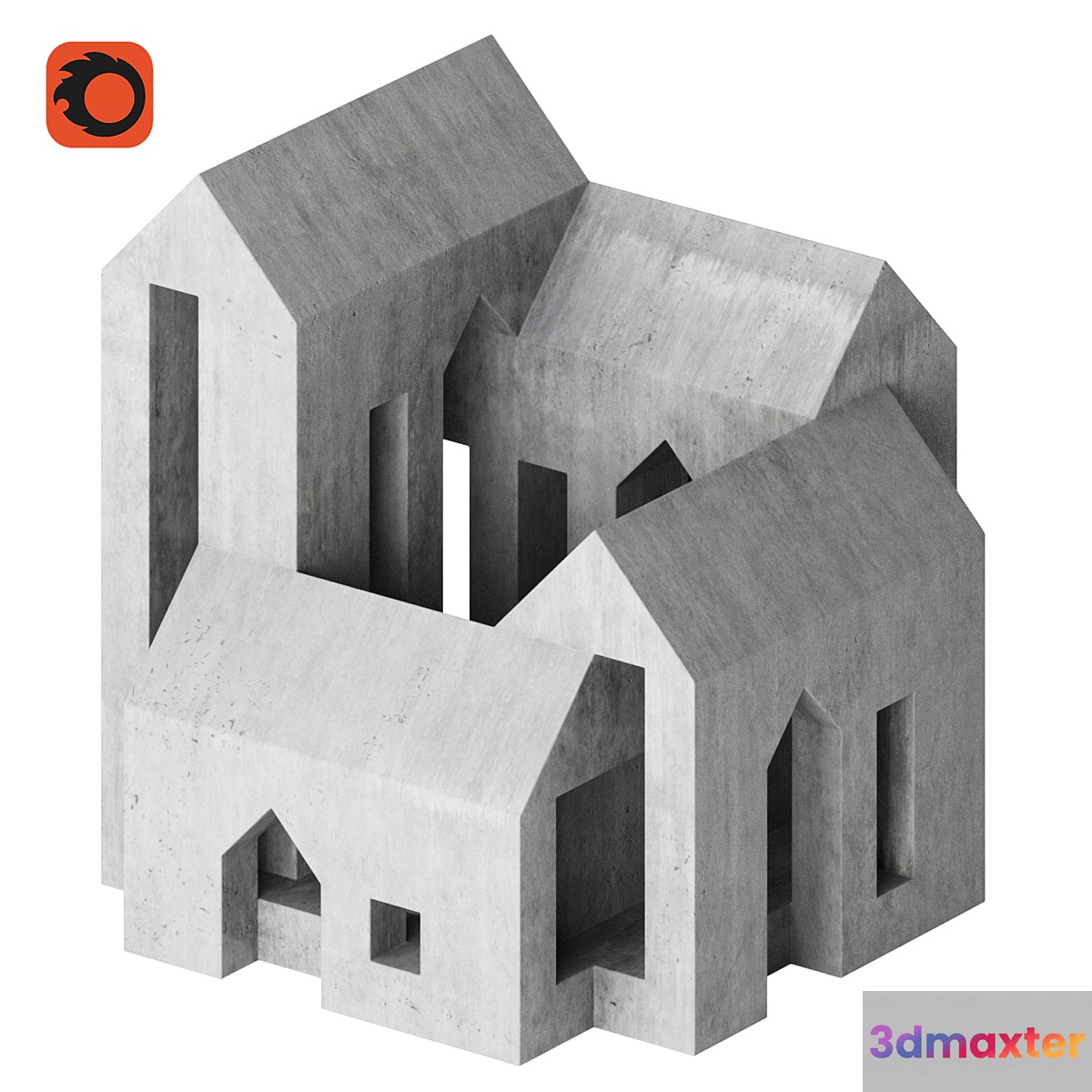 Sculpture Cloister by David Umemoto 3D Max