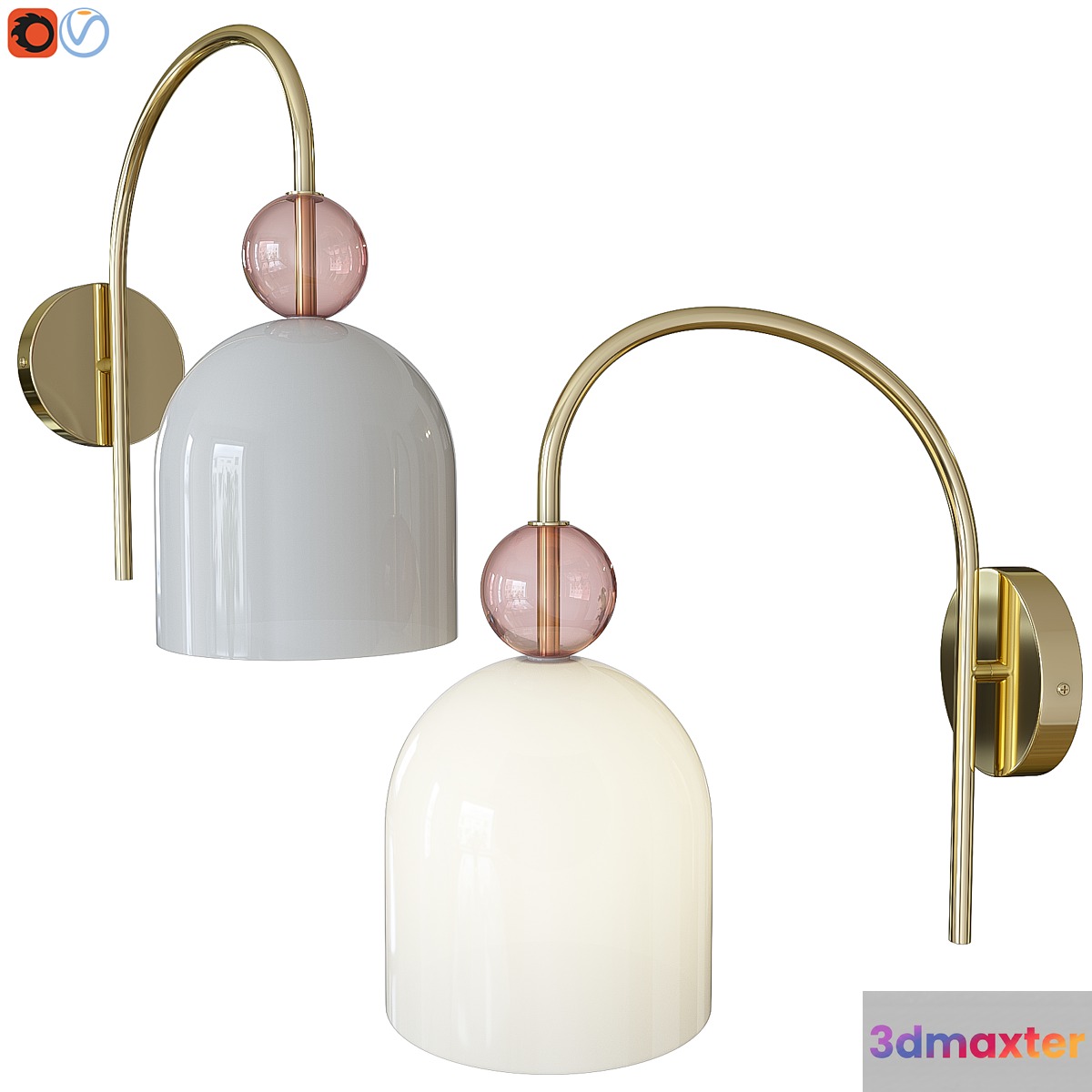 Wall lamp Lumion Gillian 4589_1W 3D Max