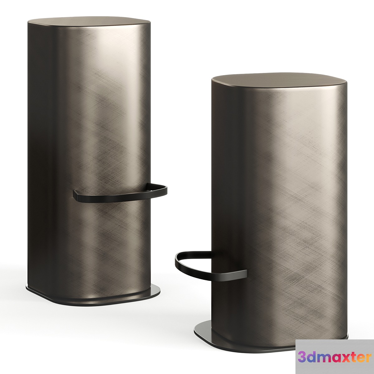 Cattelan Pancho Bar Stool 3D Max