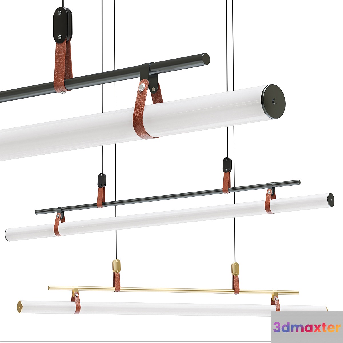 Lucien Tube Chandelier Decorlyn - No.2