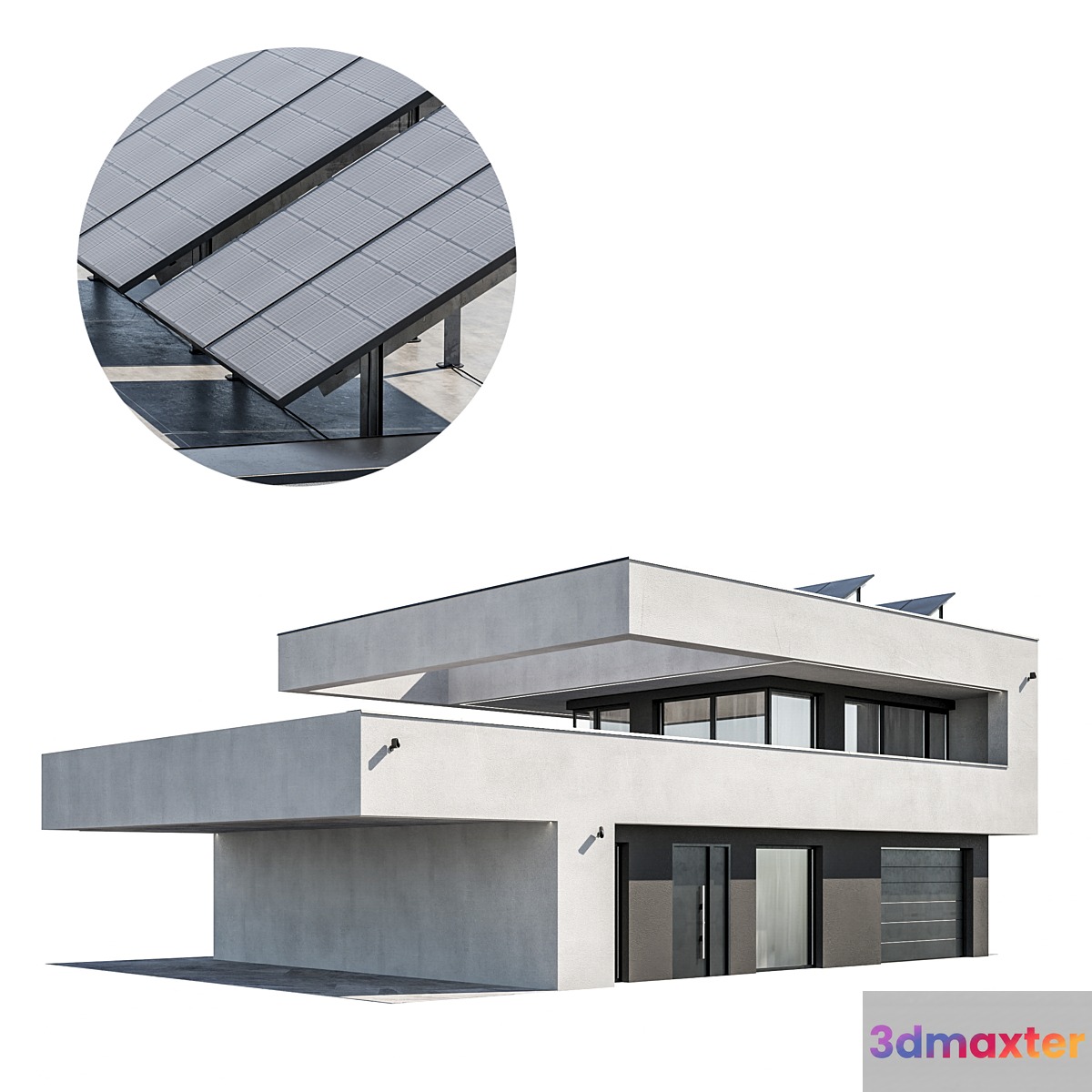Modern house 19 | night