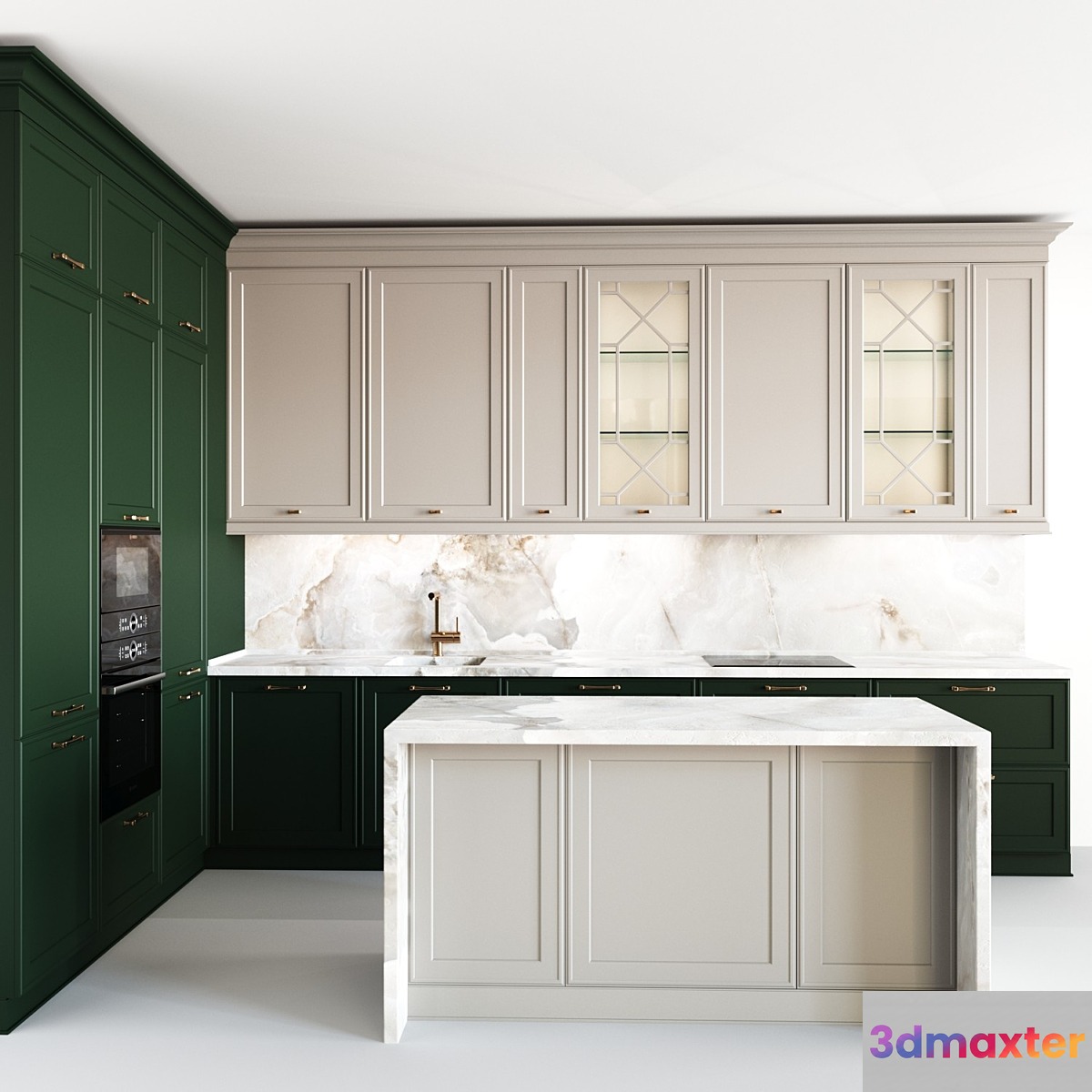 Neoclassical kitchen 05 - No.2