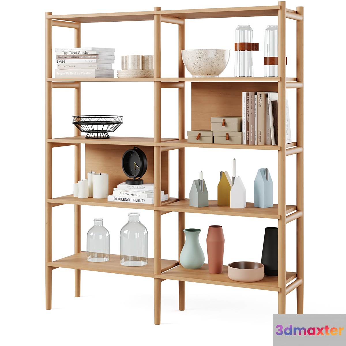 Bookcase HOLTON by Rowico Home - No.4