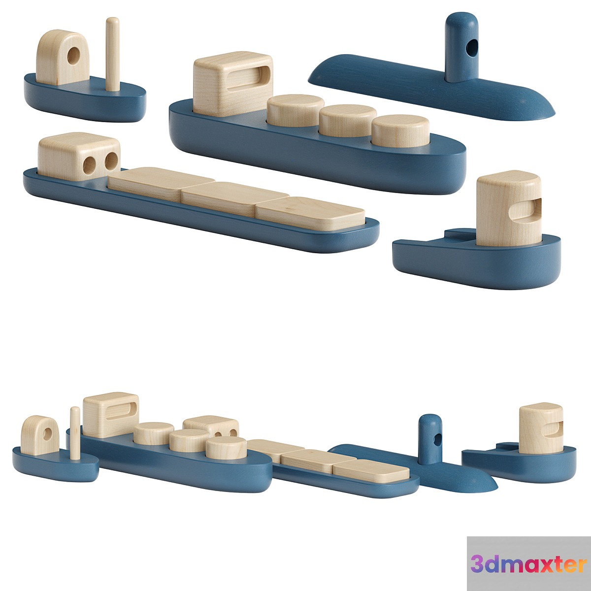 Toys Permafrost Shipping Complete Set