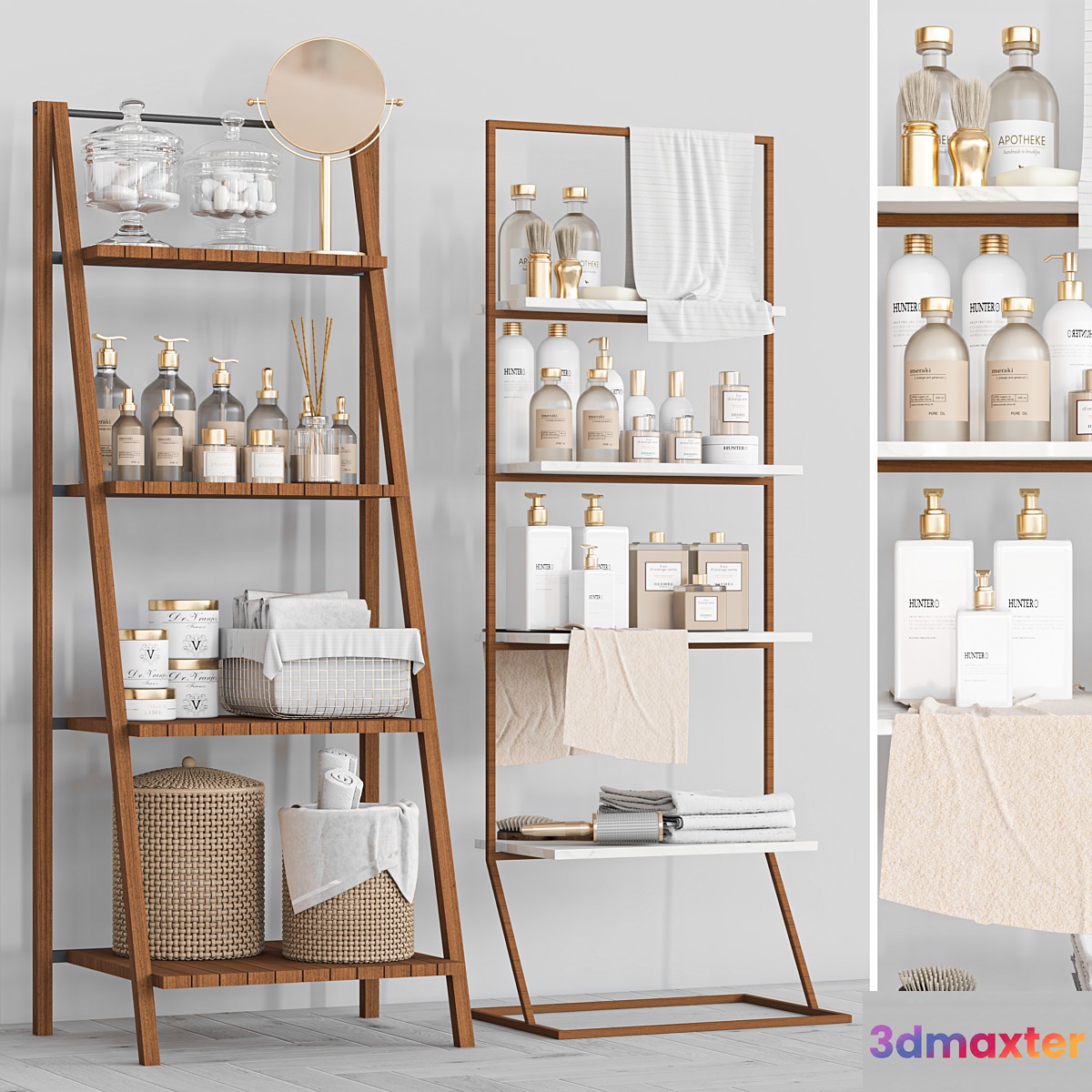 bathroom set 114 3D Max