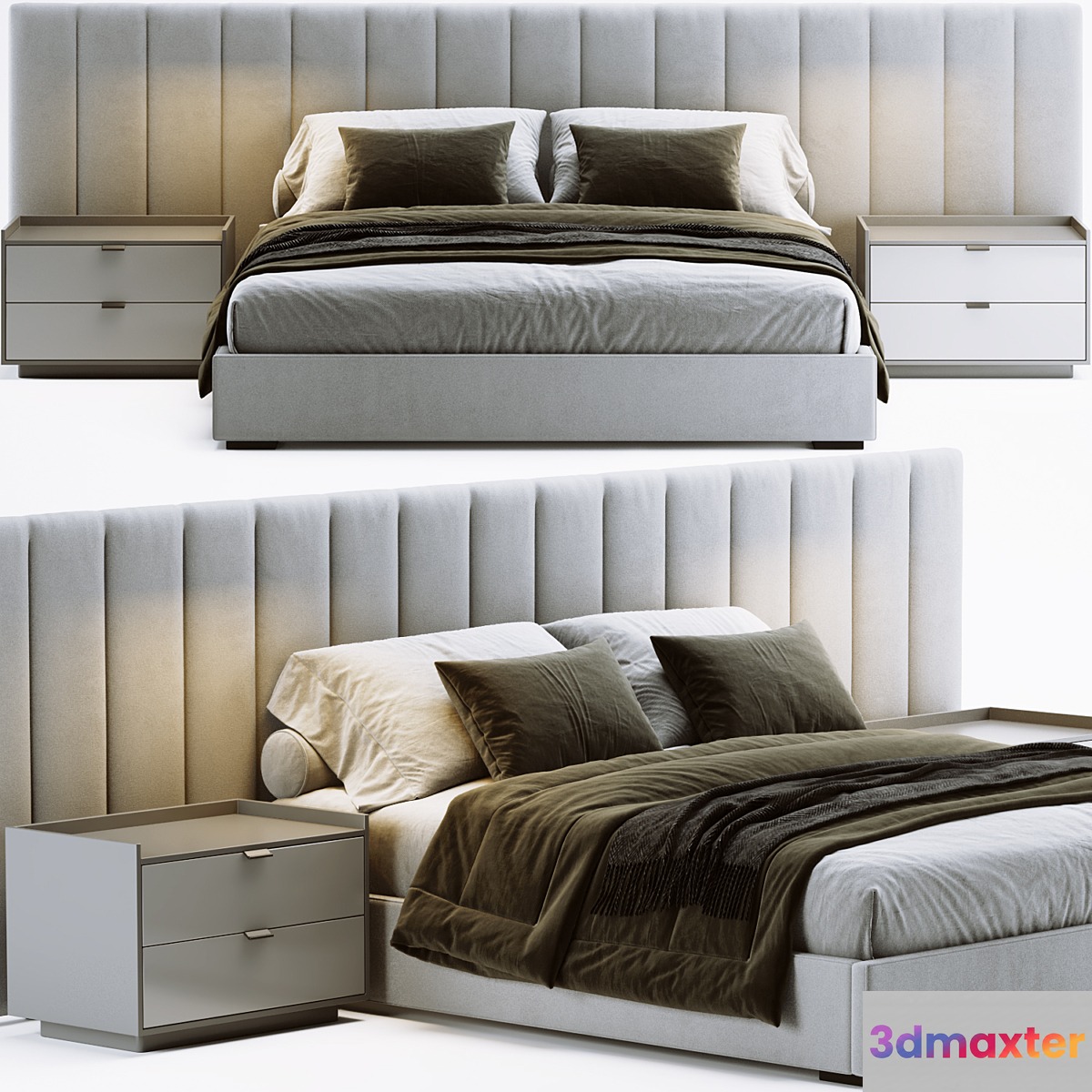 RH Modena Bed - No.6