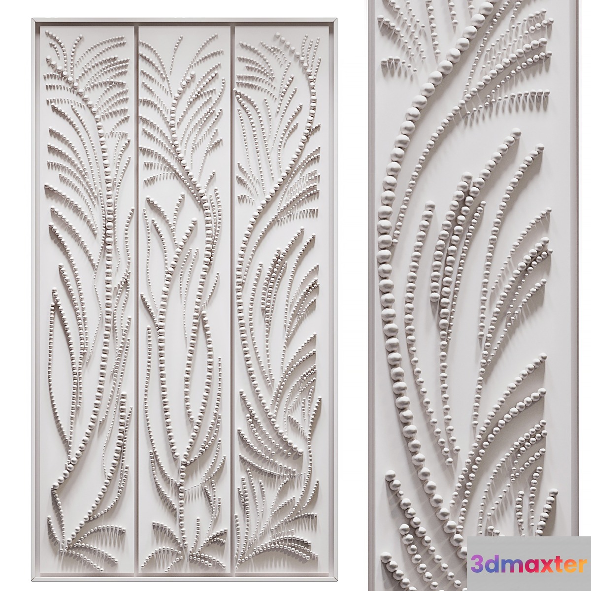 Volumetric panel Vegetal Jane Puylagarde - No.2