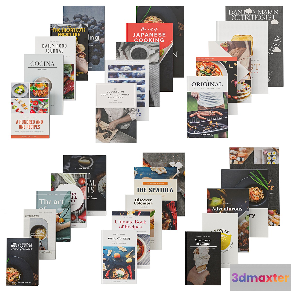 Set of Kitchen Books 07