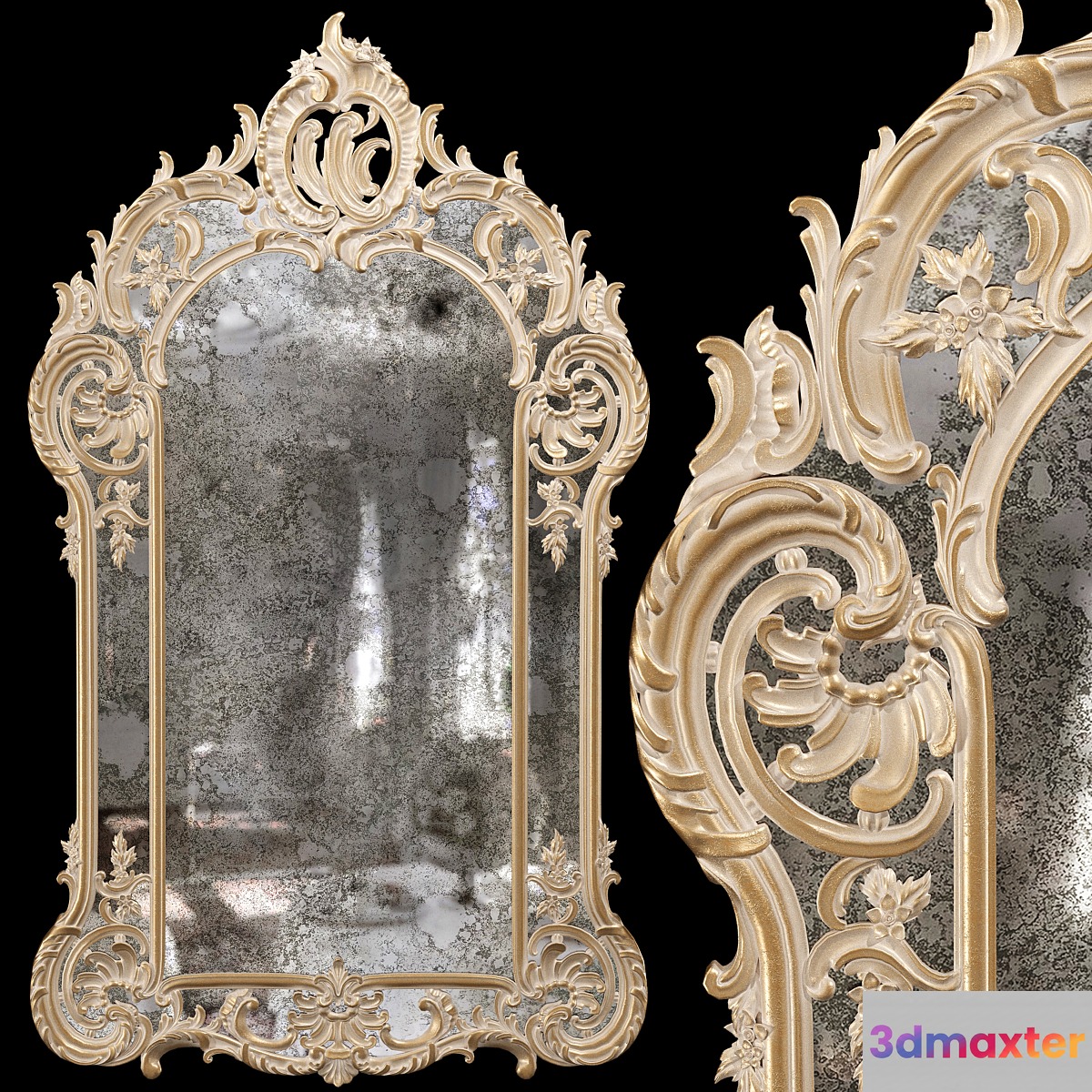 stavros george III style mirror - No.2