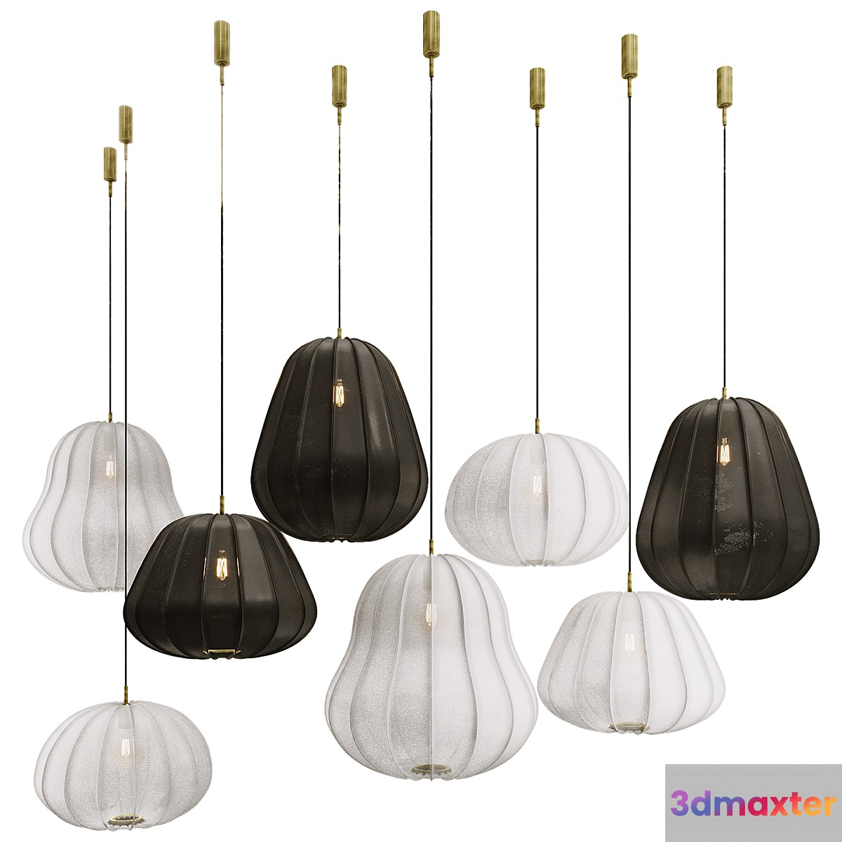 Hozuki Pendant Light _ Collection 3D Max