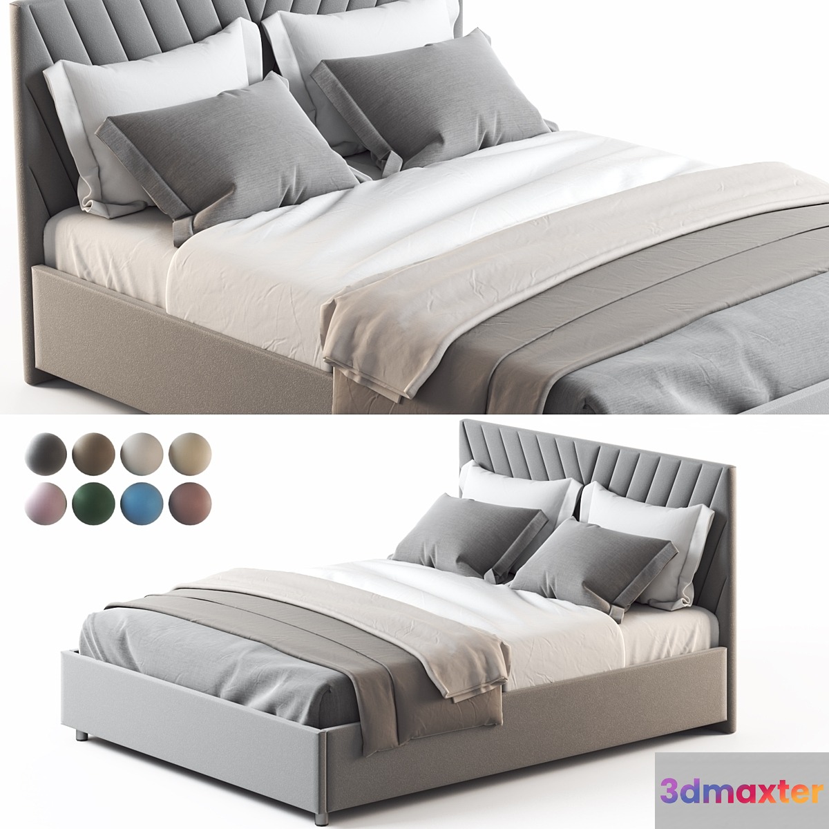 Bed Hoff Victory 3D Max