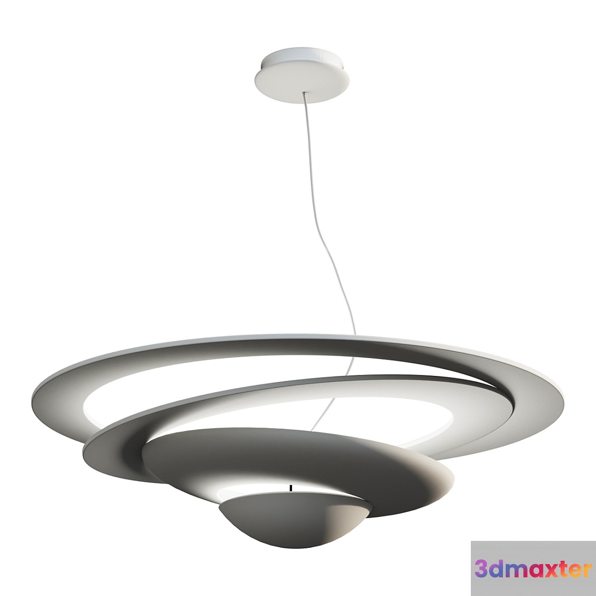 Chandelier ARTEMIDE PIRCE HANGLAMP lamp 3D Max