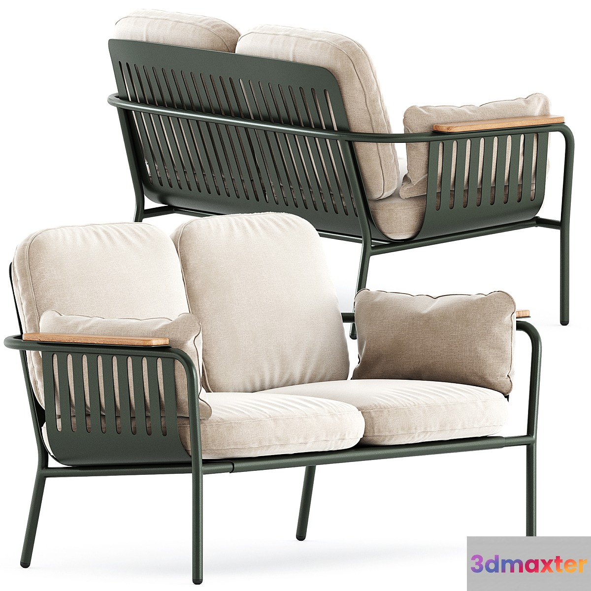 Capa Garden sofa by gandiablasco 3D Max