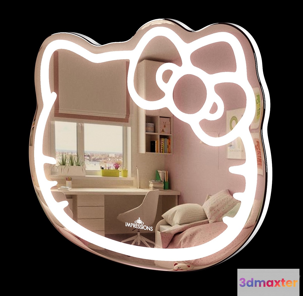 Hello Kitty LED Mirror