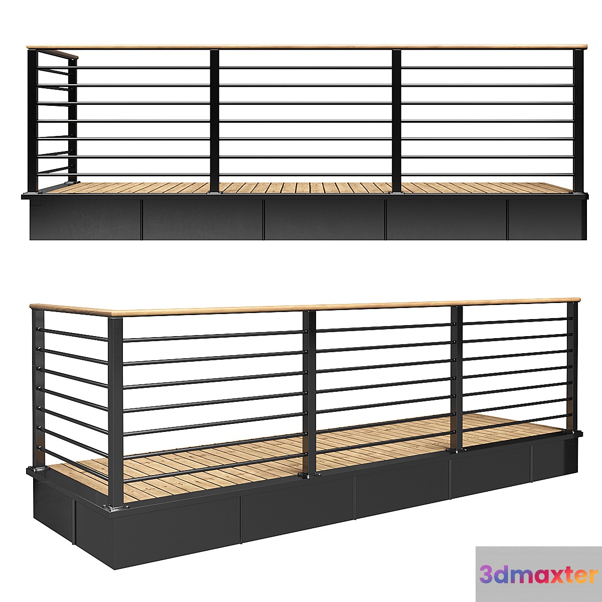 Railing 03 3D Max