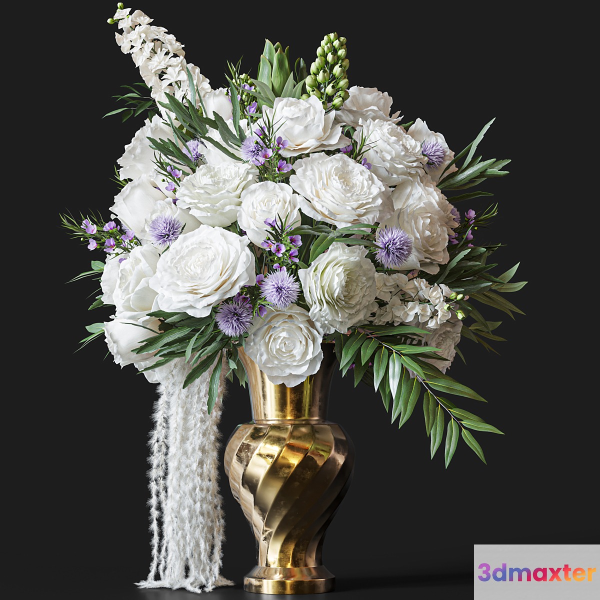 Flower Set 037 3D Max