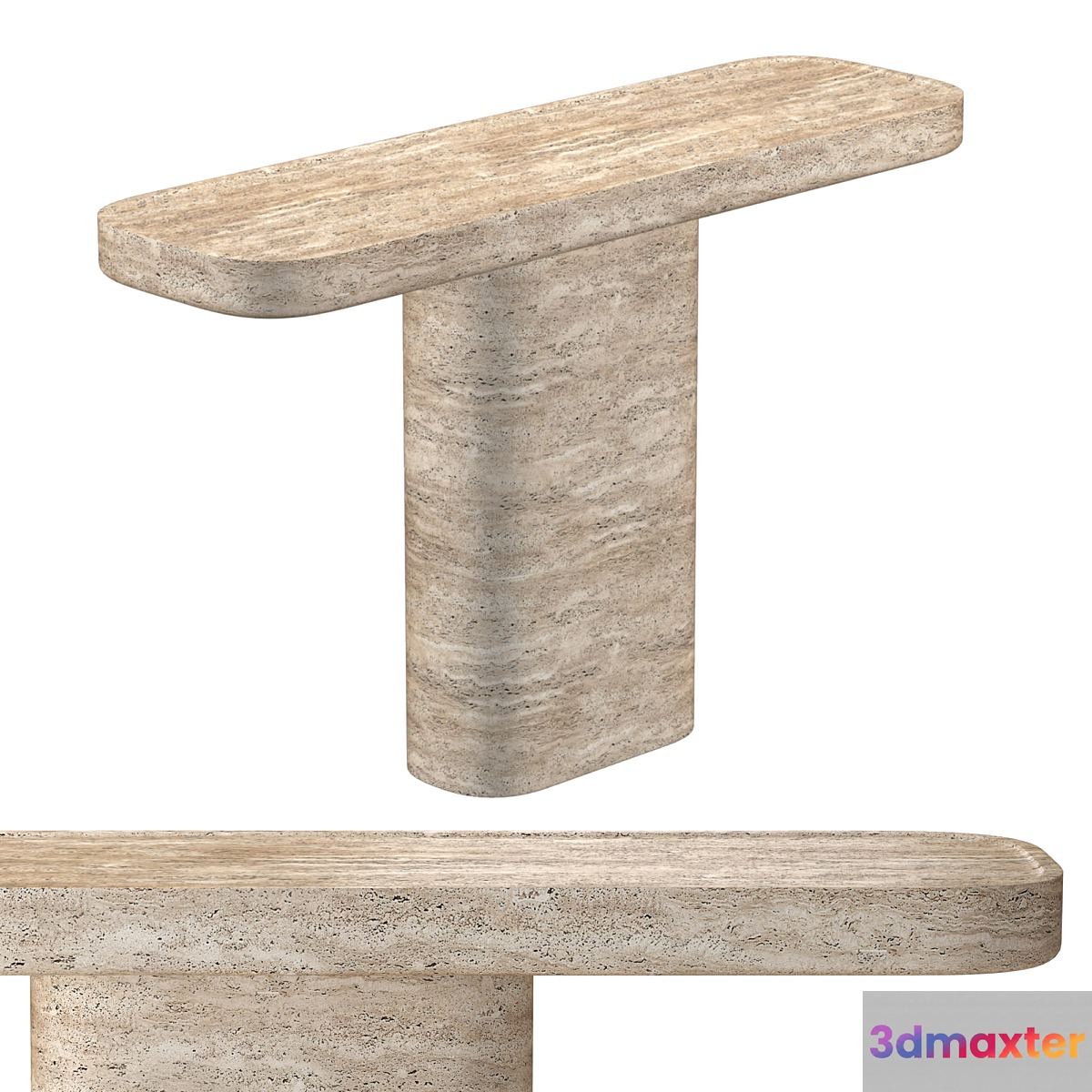 VITOLO CARVED CONSOLE TABLE