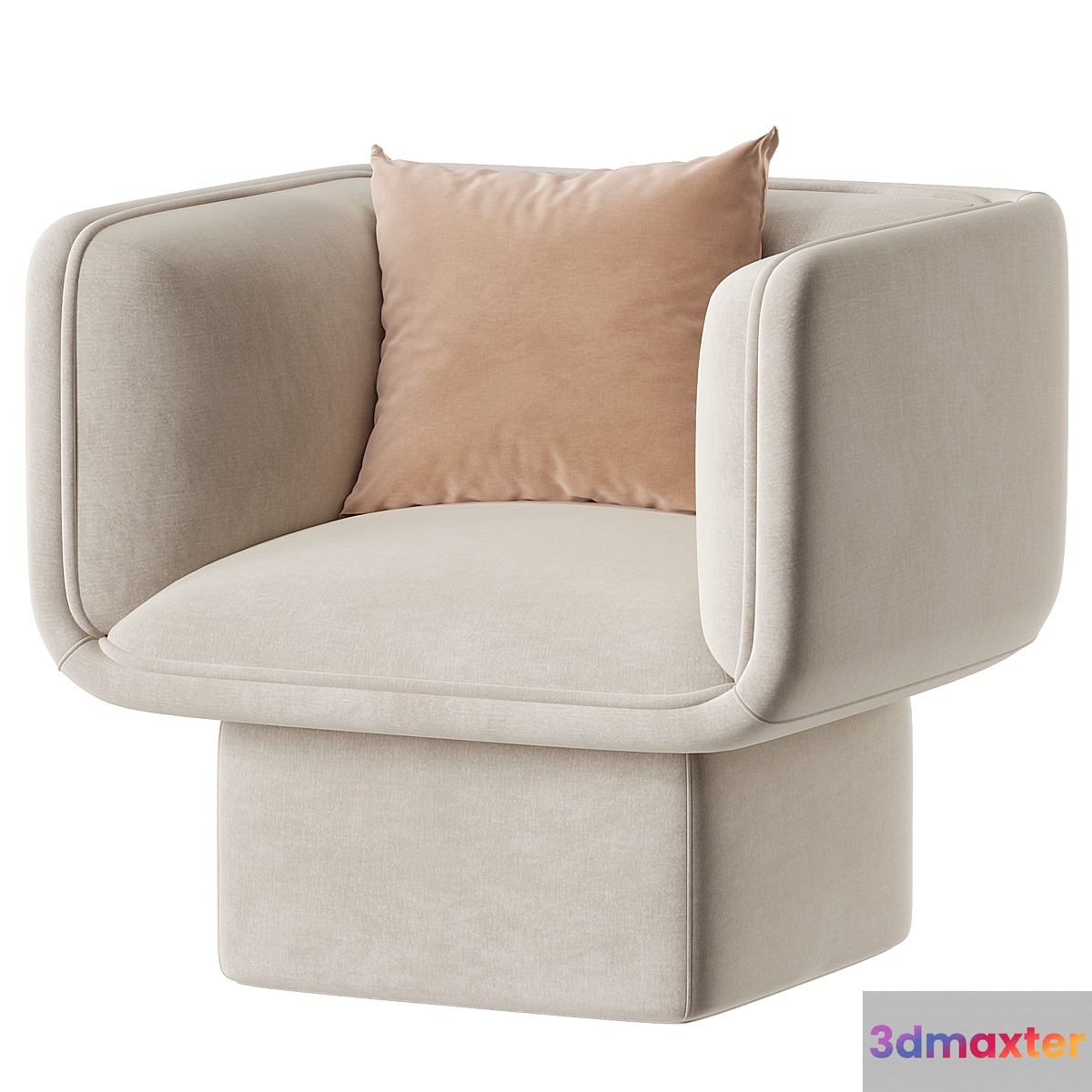 Missana BLOCK ARMCHAIR - No.2