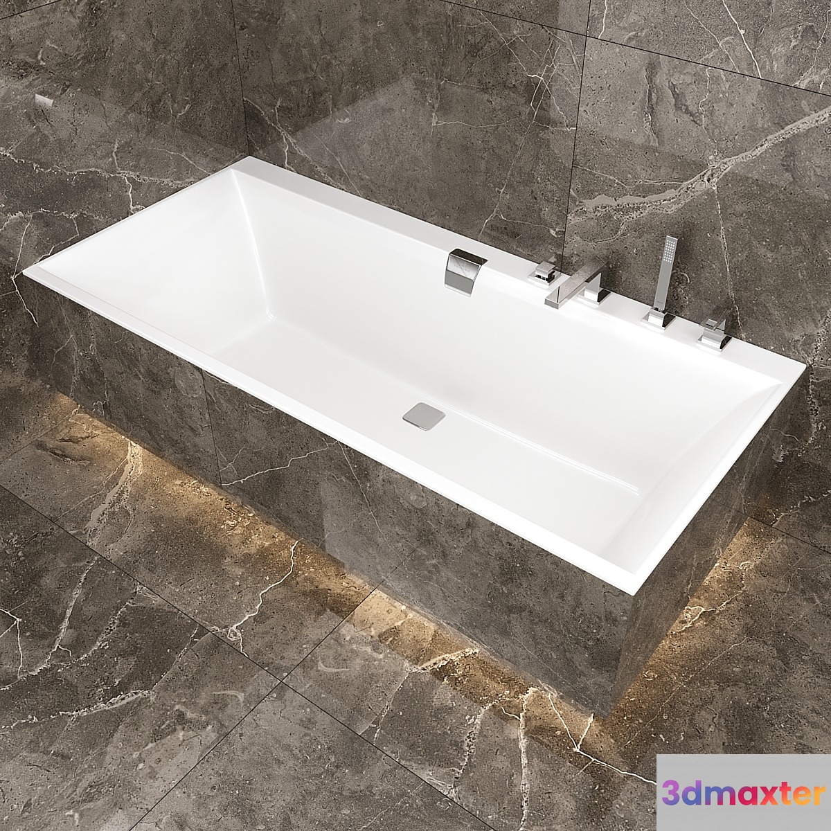 Bath Villeroy & Boch Squaro Edge 12.