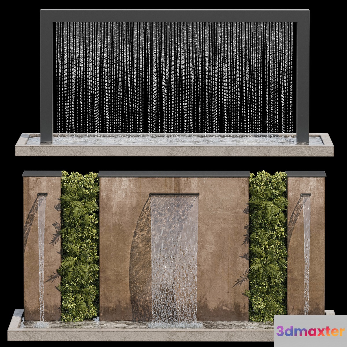 Waterfall fountains cascade 05 - No.2