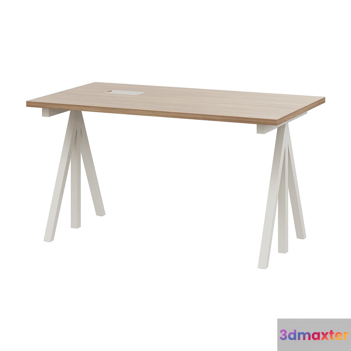 Work table STRING WORKS DESK BUREAU HOOGTE VERSTELBAAR 3D Max