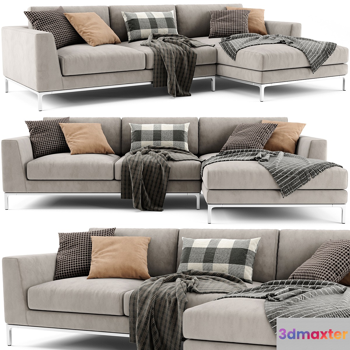 Ditre Italia Artis Chaise Longue Sofa 02