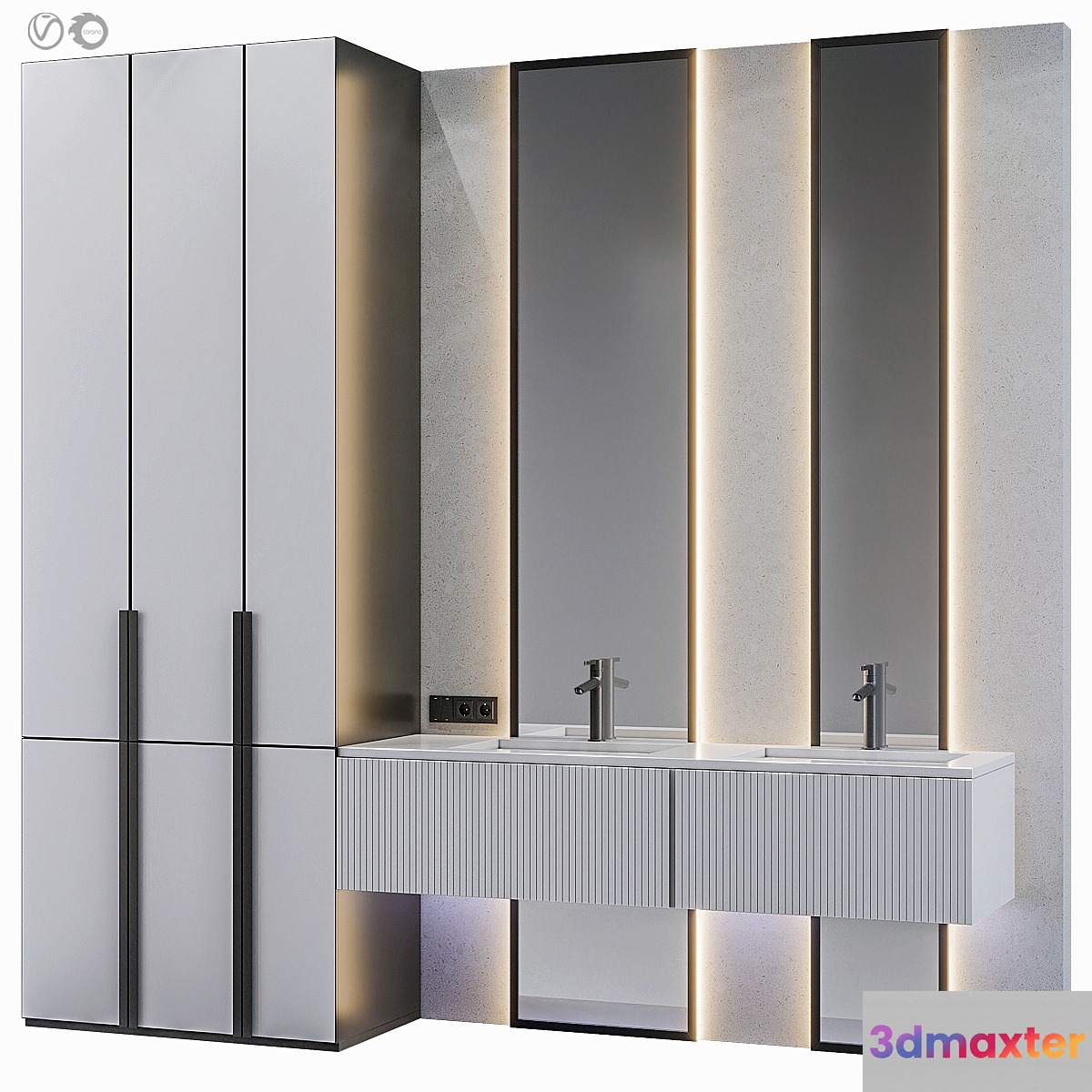 Bathroom furniture Bath Set 34