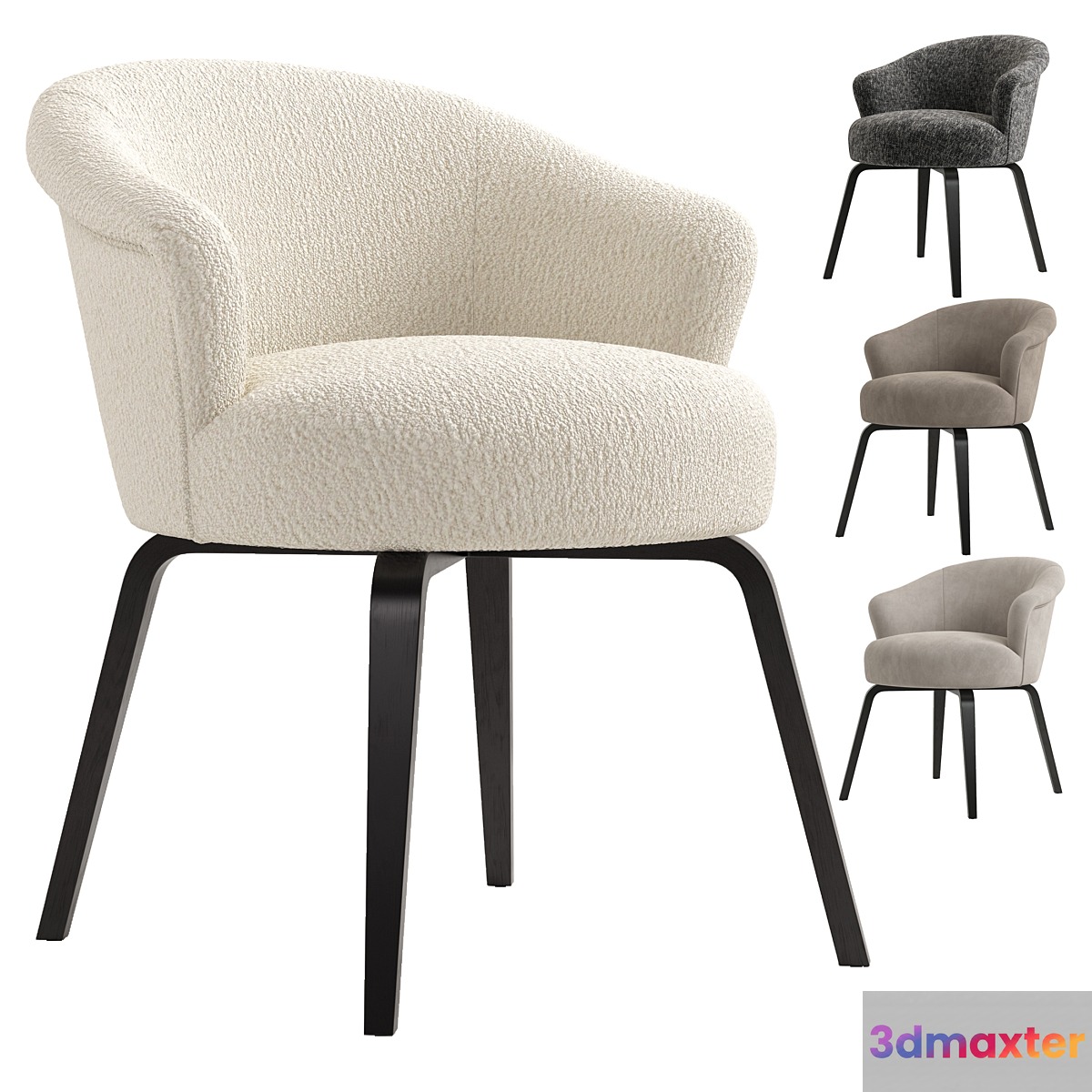 Eichholtz. Dining Chair Moretti. 3D Max