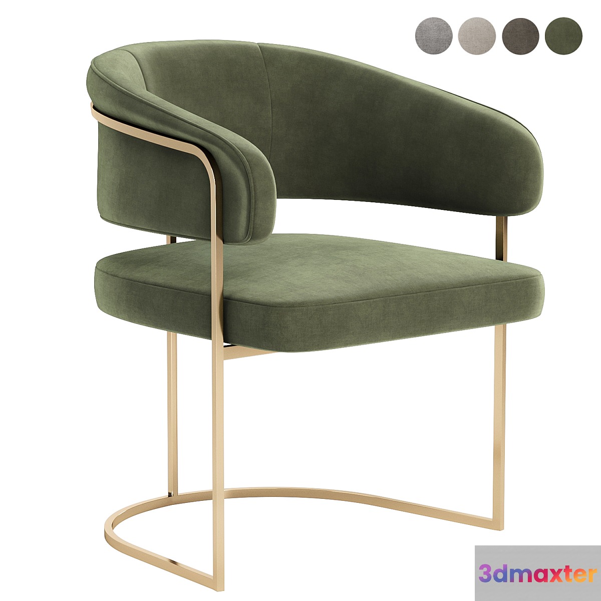 clem chair 3D Max