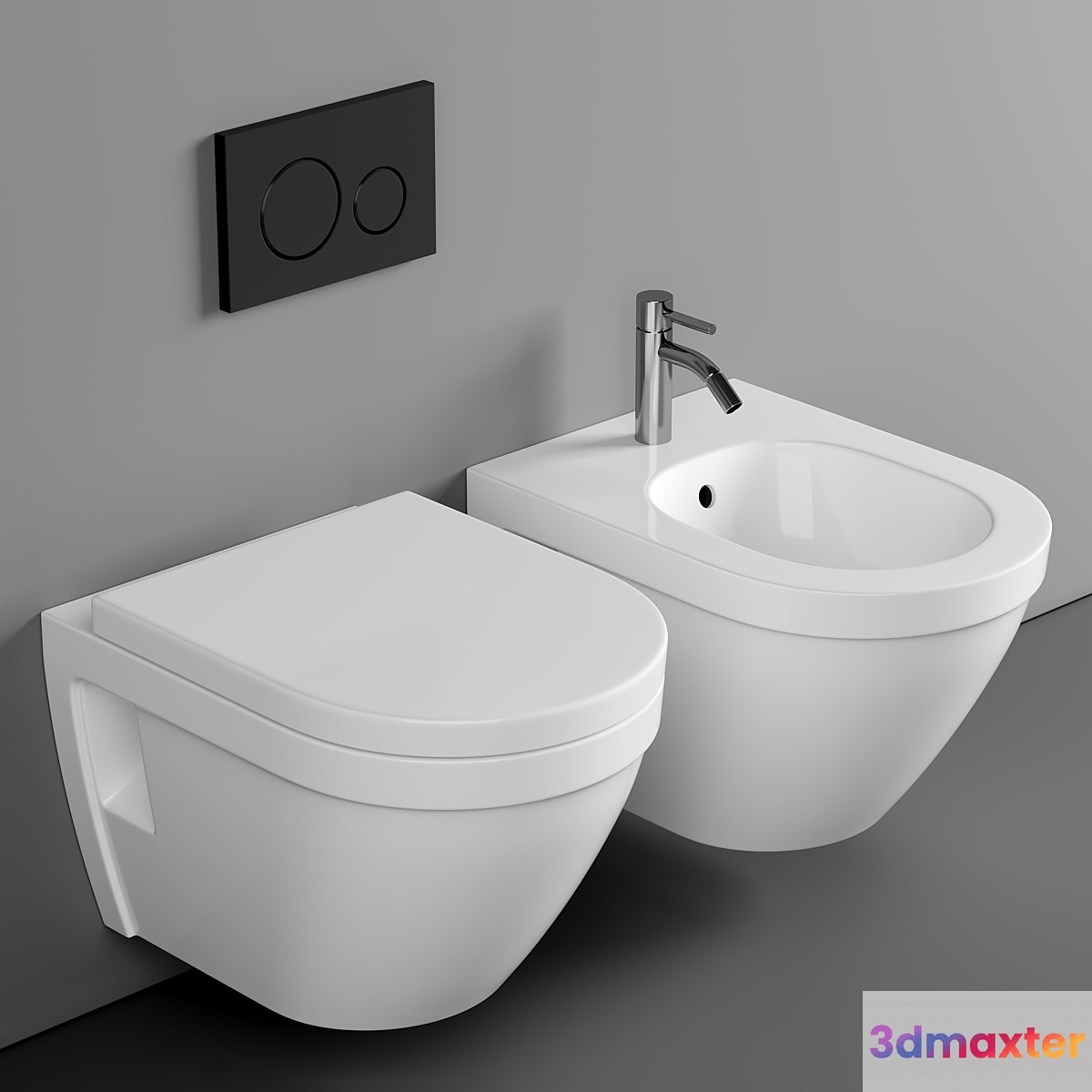 Wall hung toilet bowl VitrA S50 7740B003-0075 rimless