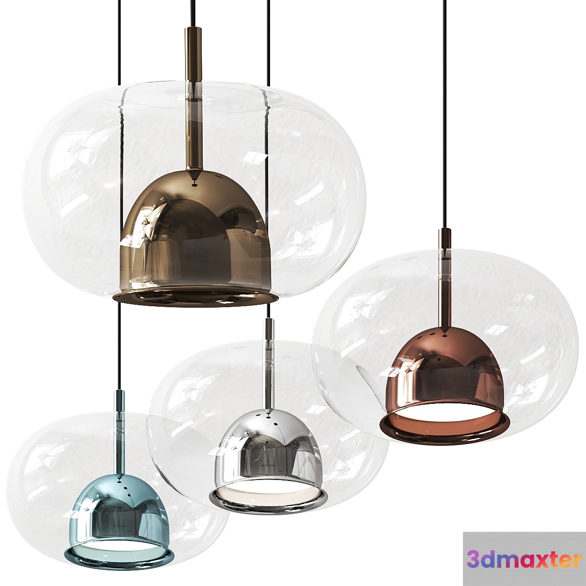 Coimbra by Cattelan Italia Oriano Favaretto Pendant Lamp - No.2