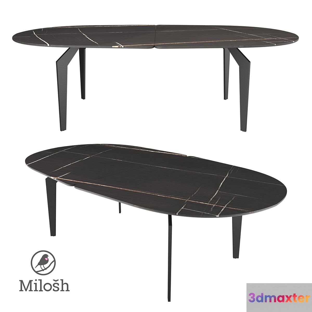 Coffee Table Milosh Tendence 701045 3D Max