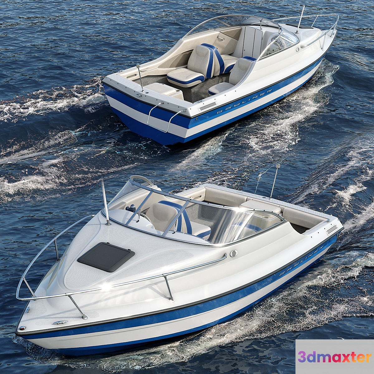 Yacht. Boat. bayliner
