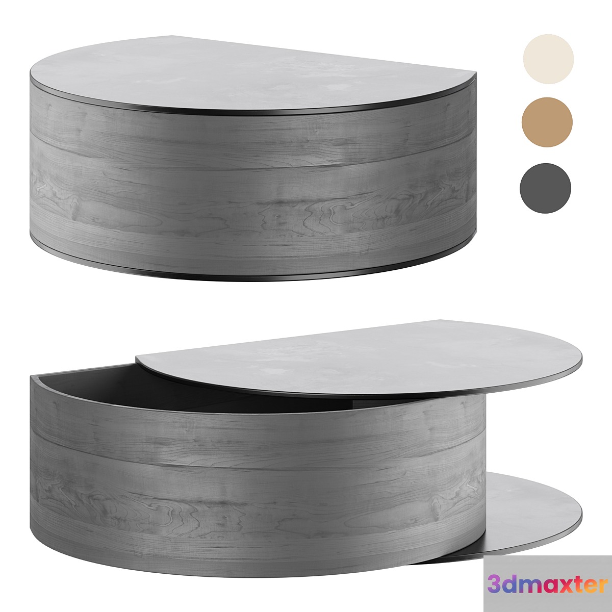 Wallie Wall Drawer 3D Max