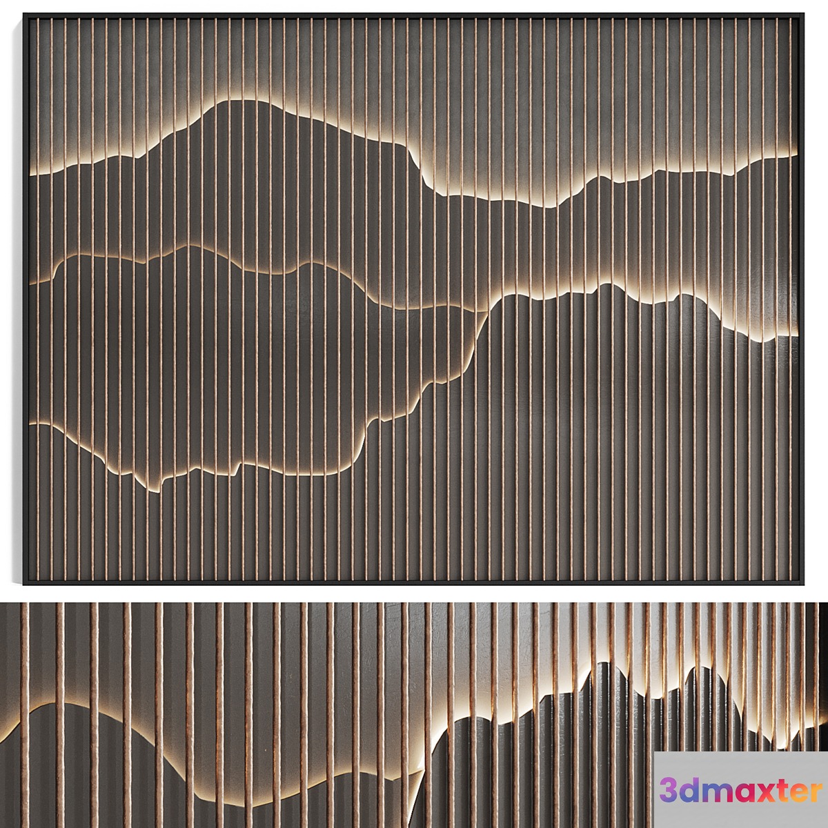 Decorative wall panel №9