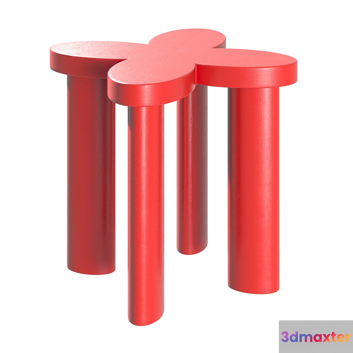 Сlover Annki Studio stool 3D Max
