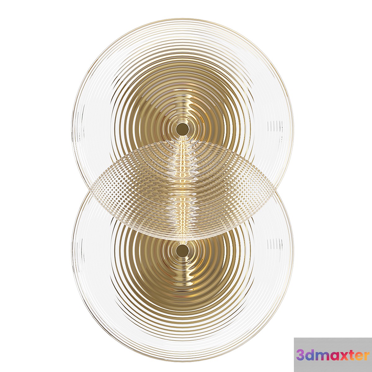 Tracy glover studio Double Rondel Sconce