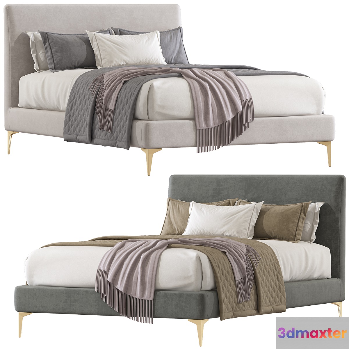 Andes Bed - Metal Legs 101
