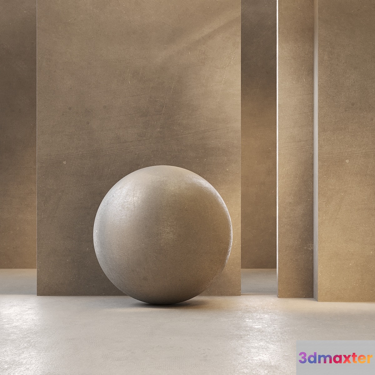 Concrete_PBR_Seamless_4k_set05 3D Max