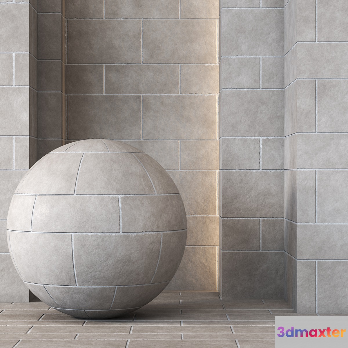 LimeStone Collection 4K Texture - Seamless - 4 Pattern