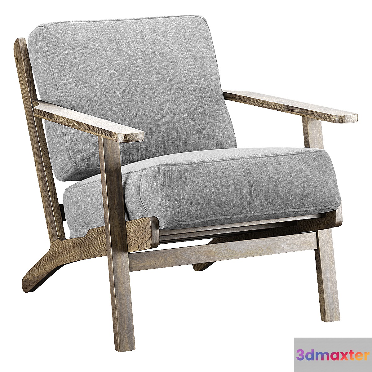 Contemporary Accent Chair 3D Max