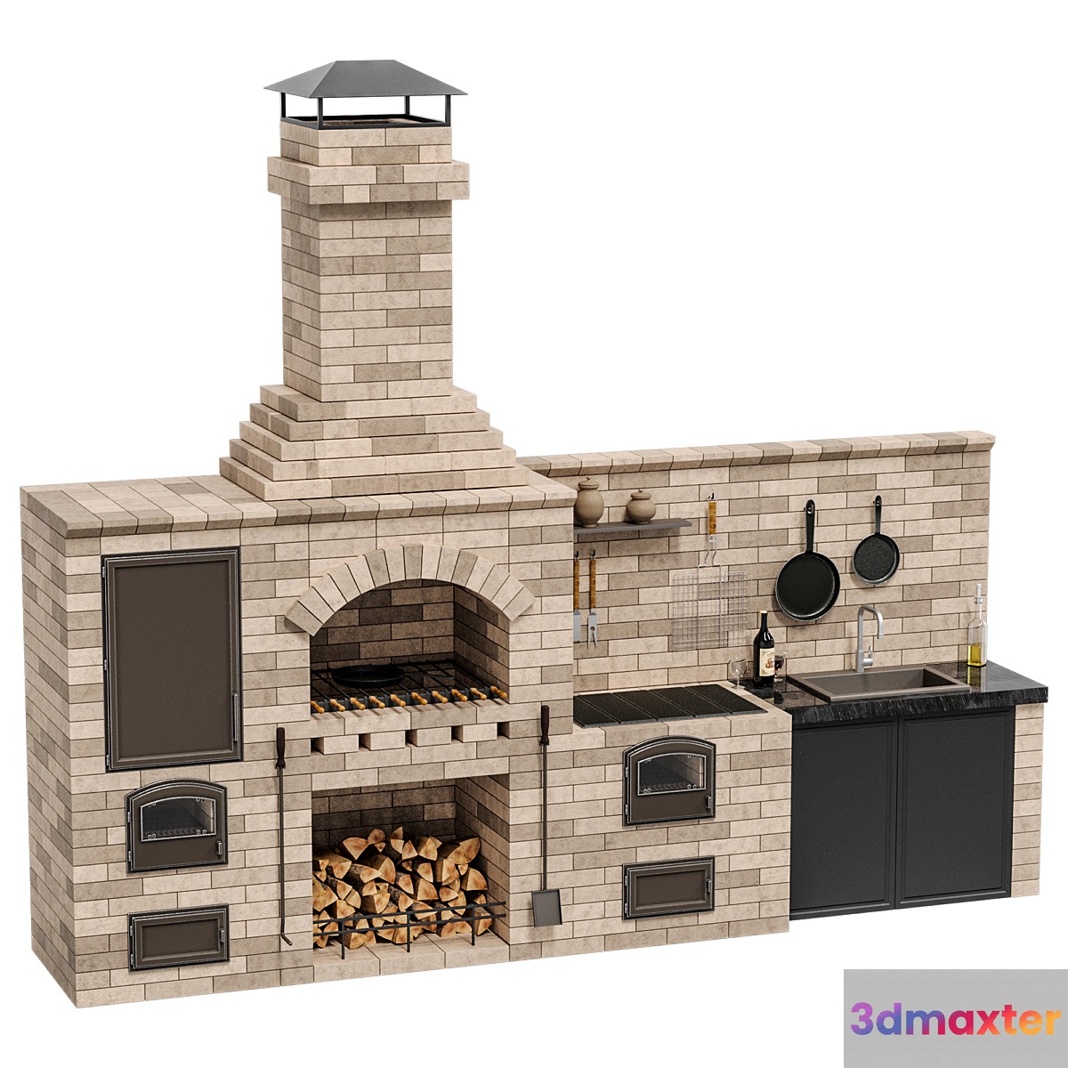 Barbecue BIG R 78 radius